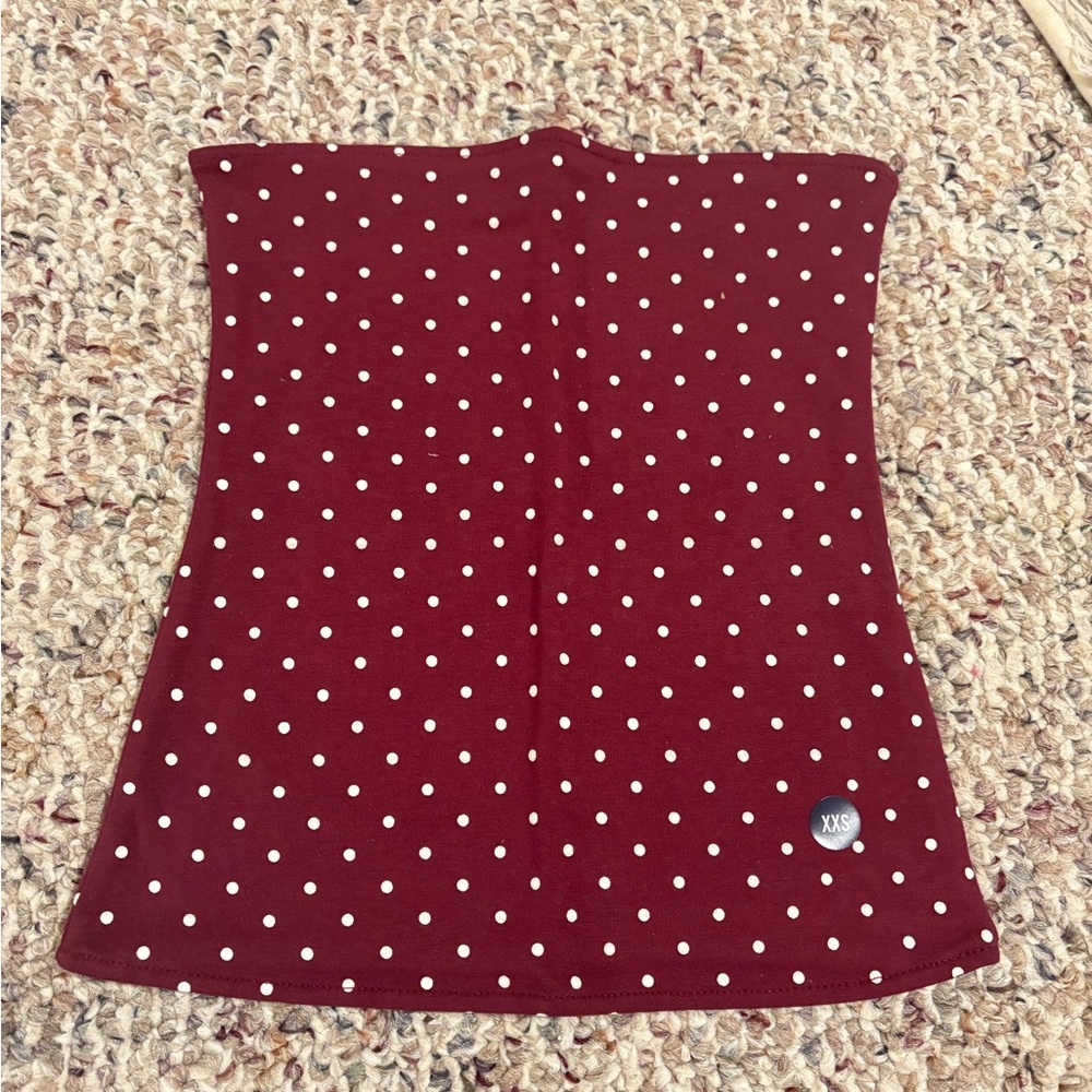 Hollister Polka Dot Reversible Tube Top